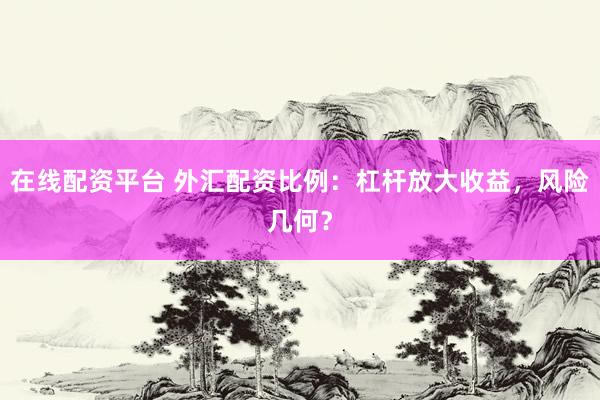 在线配资平台 外汇配资比例：杠杆放大收益，风险几何？