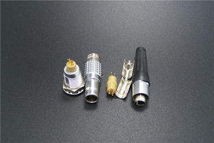 航空插头插座雷莫0B系列2芯圆形连接器 聚英制造